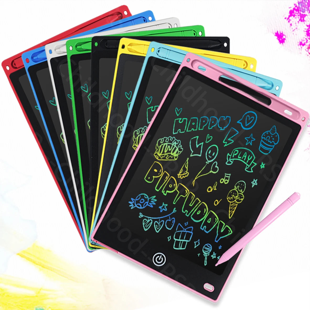 Tablette LCD utilisée pour dessiner